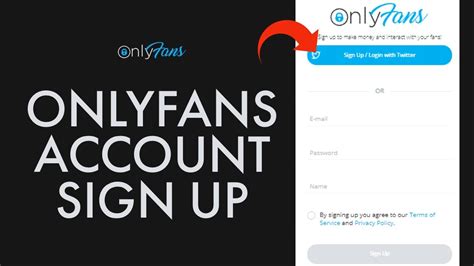 onlyfans sign up age|How to Create Your OnlyFans Account: A Step